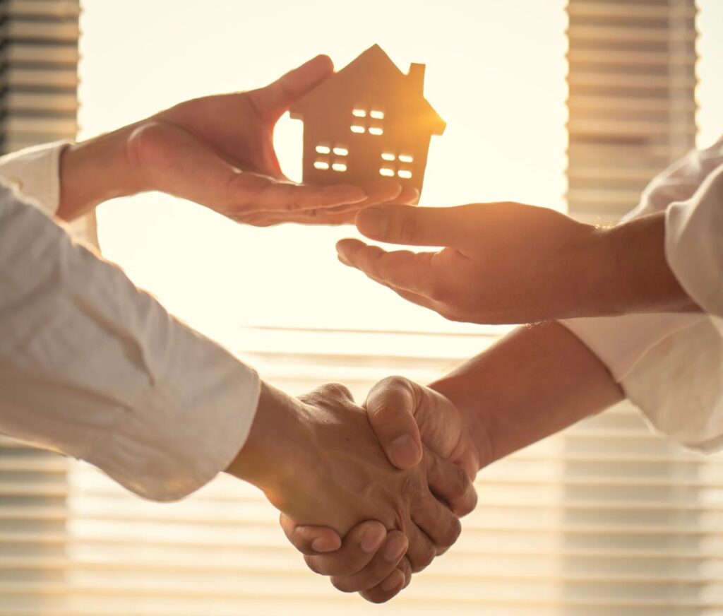 Entrega de una casa en usufructo