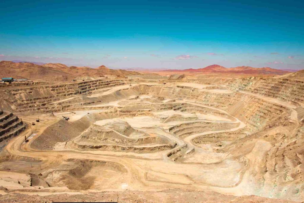 Mina producto de un proyecto de inversión